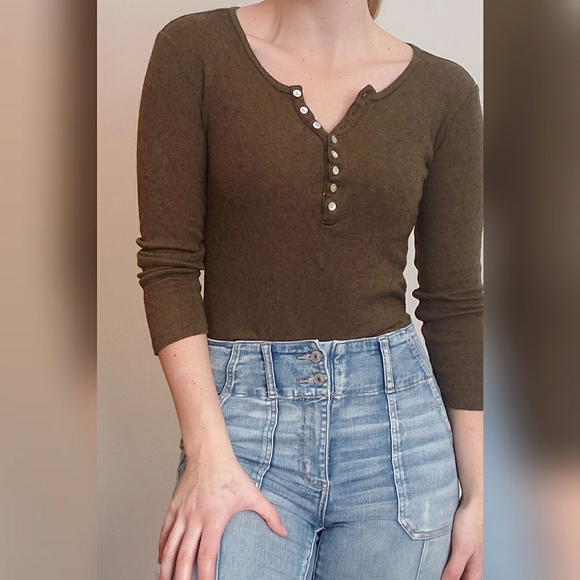 Roots Tencel/Wool Long Sleeve - Picture 2 of 5